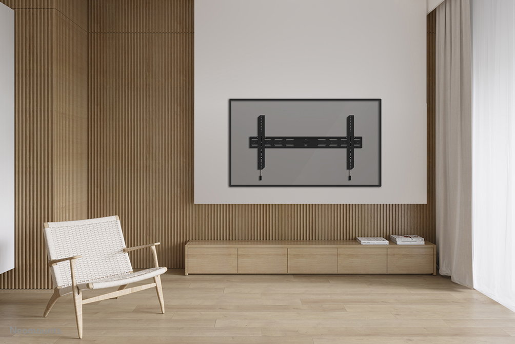 Neomounts WL35S-850BL18 TV mount wall 43-86" - tiltable - lockable - fast installation